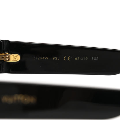 Louis Vuitton Acetate Nylon In The Mood For Love Sunglasses Z1294W Black 5 of 7