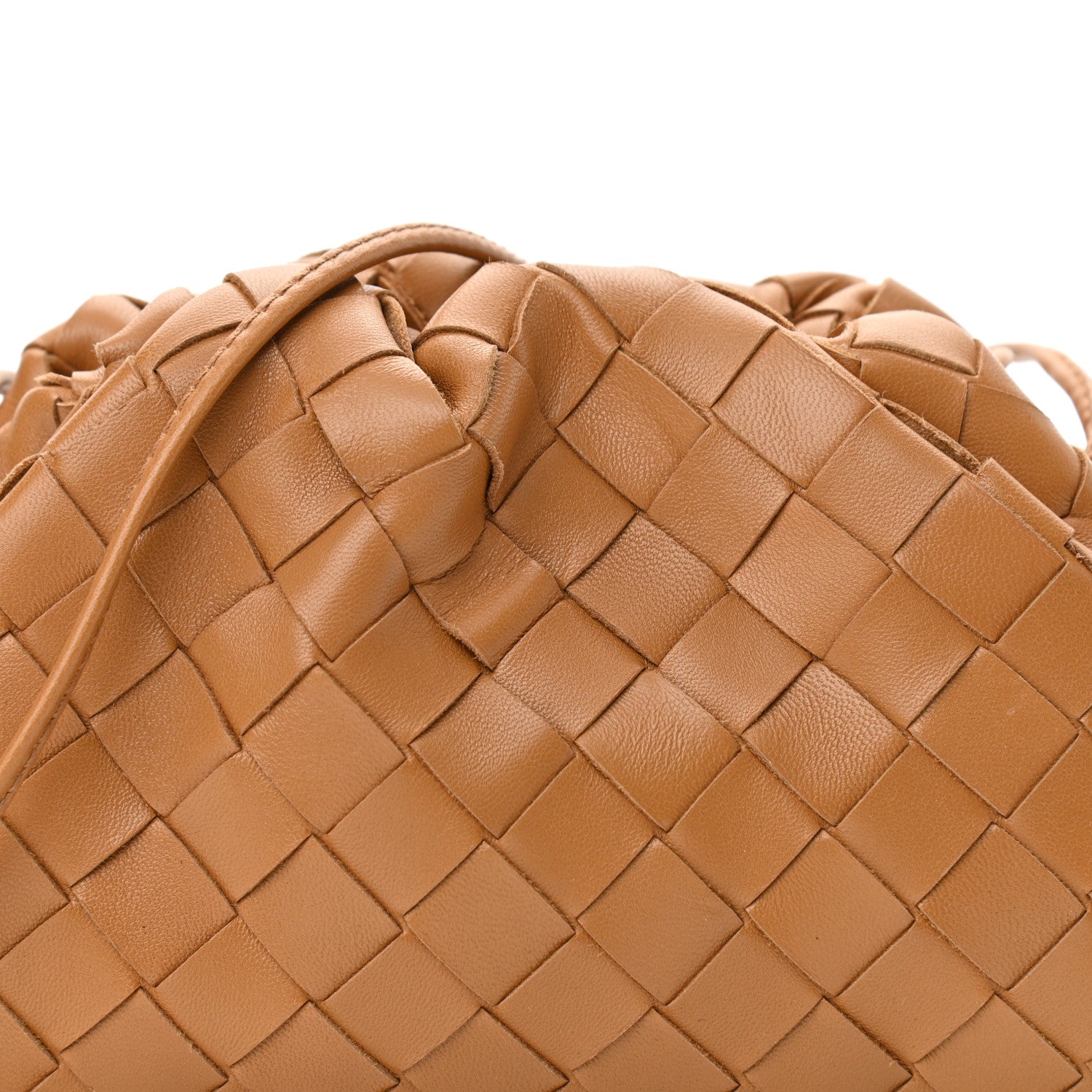 Bottega Veneta Nappa Intrecciato The Mini Pouch Carmel 8 of 9