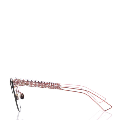 Christian Dior Diorama Caged Mirrored Sunglasses Pink 2 of 7