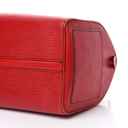 Louis Vuitton Epi Speedy 35 Rouge 7 of 20
