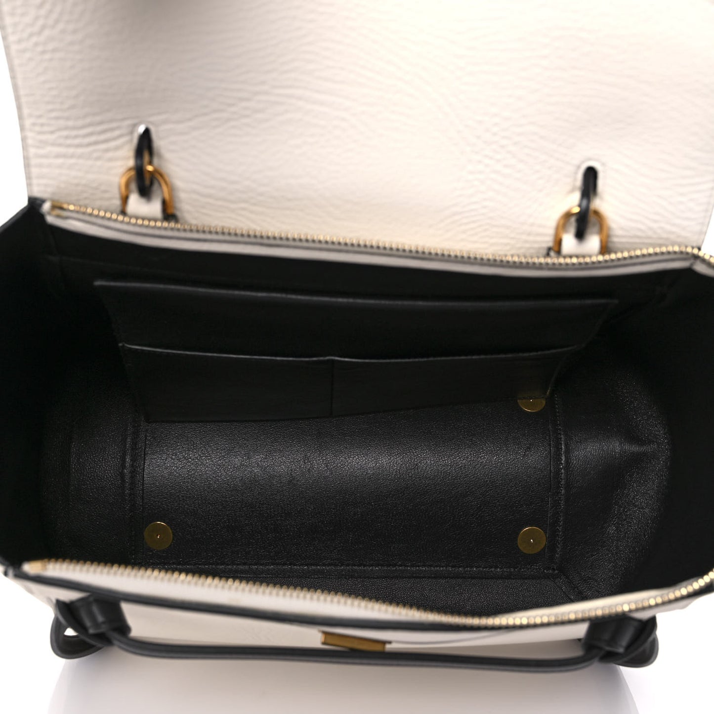 Bullhide Mini Belt Bag Black White