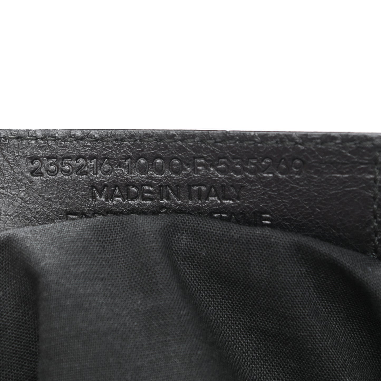 Agneau Classic Hardware Velo Black