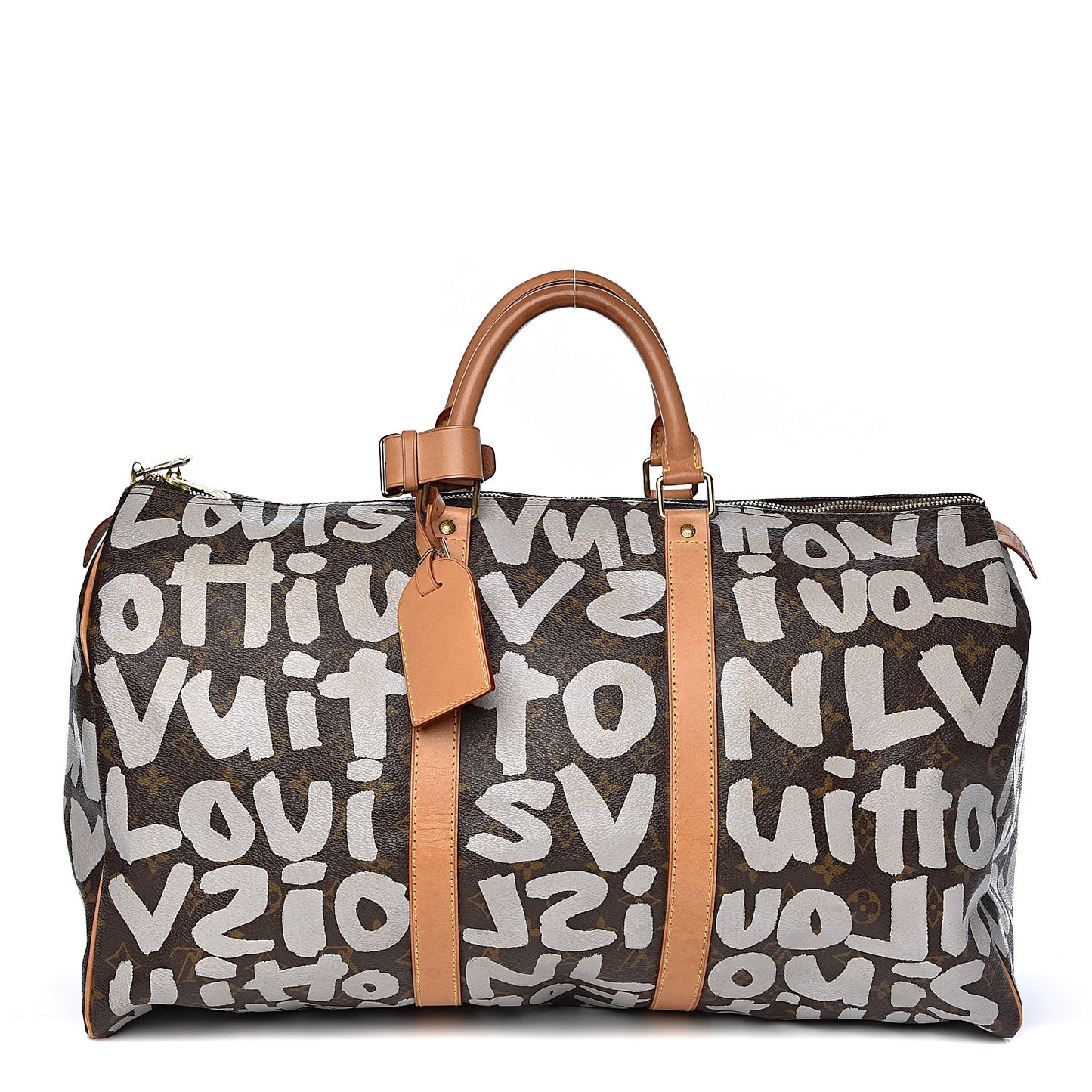 Graffiti Keepall 50 Silver
