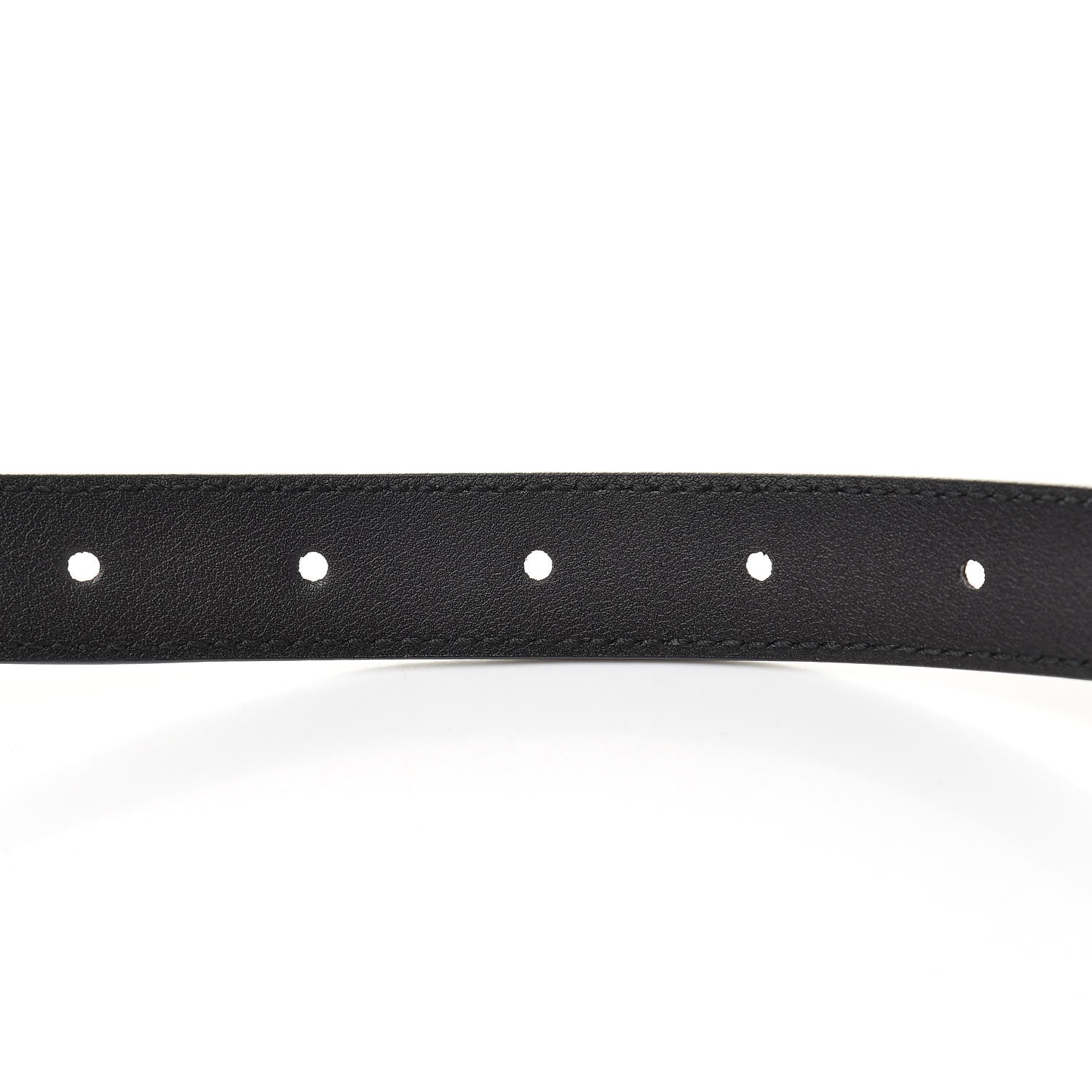Gucci Calfskin Double G 20mm Belt 80 32 Black 5 of 6