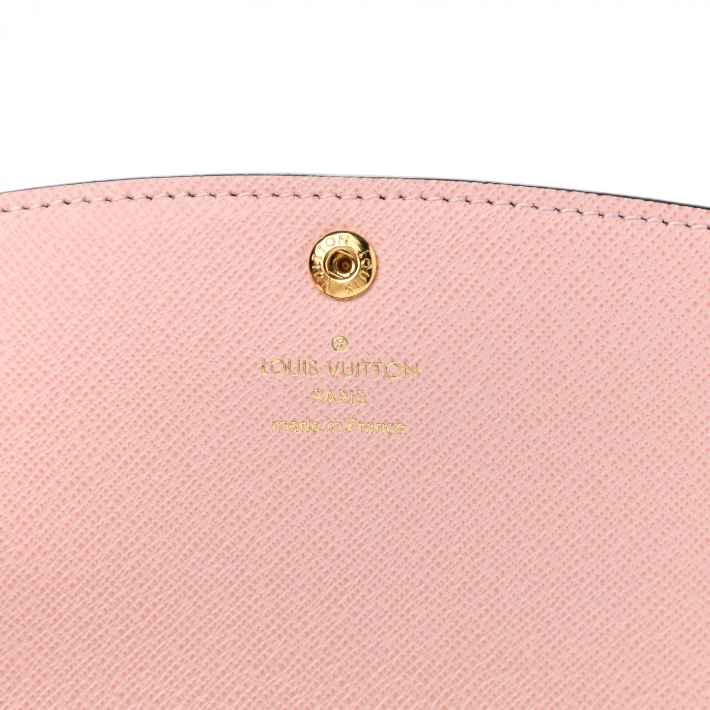 Monogram Emilie Wallet Rose Ballerine