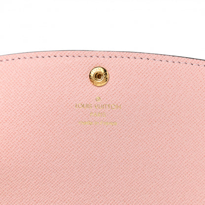 Louis Vuitton Monogram Emilie Wallet Rose Ballerine 6 of 8