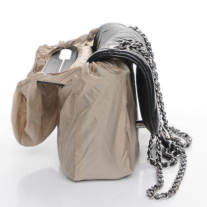 Chanel Lambskin Medium Coco Rain Flap Black 11 of 15