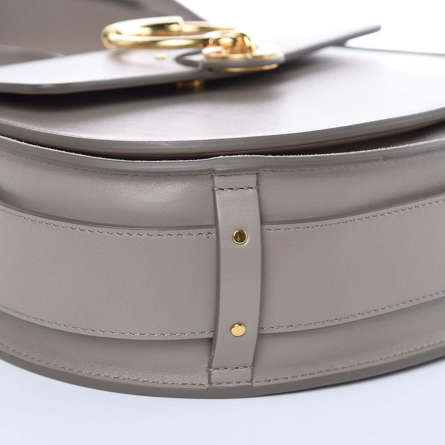 Calfskin Large Tess Bag Motty Grey