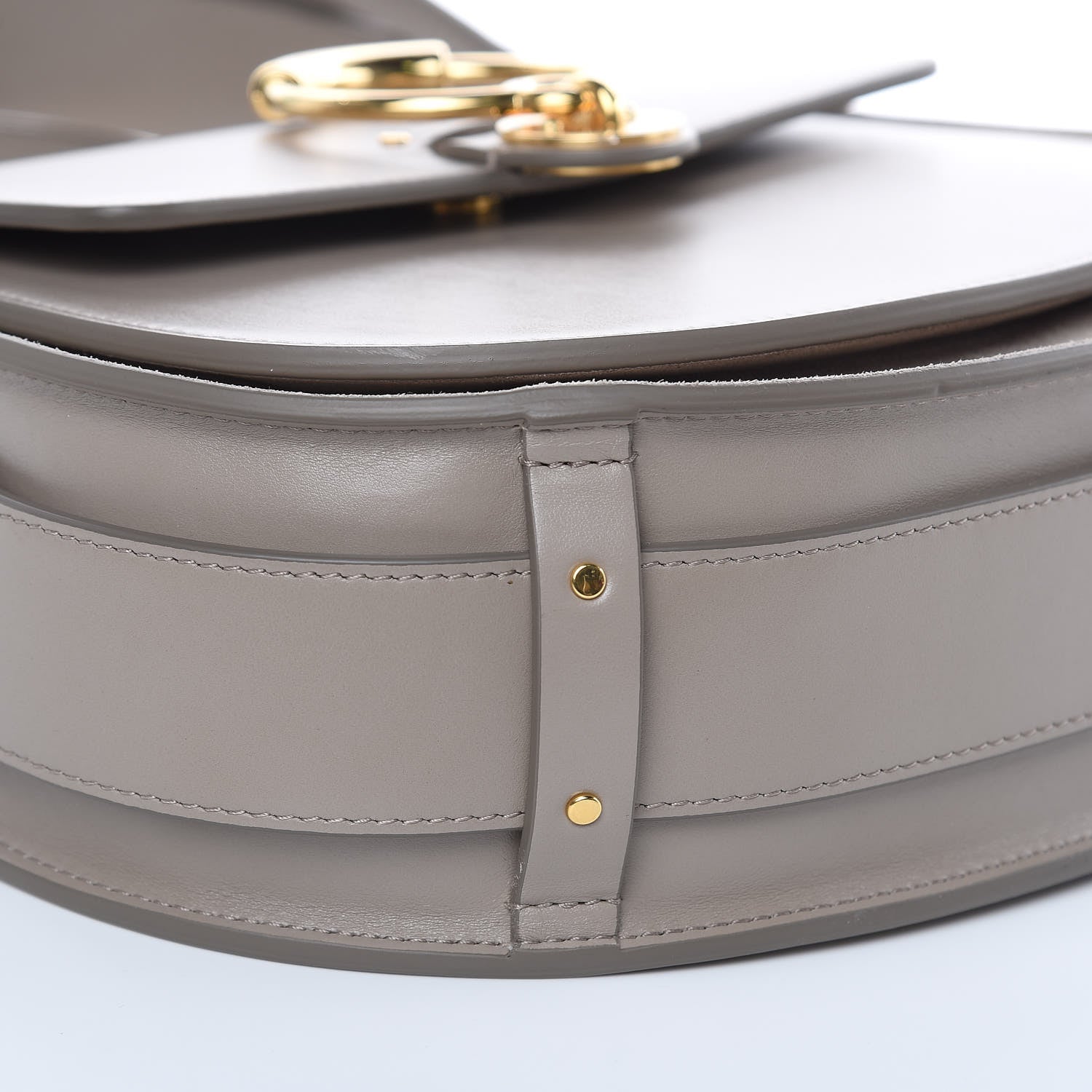 Chloe Calfskin Large Tess Bag Motty Grey 7 of 9