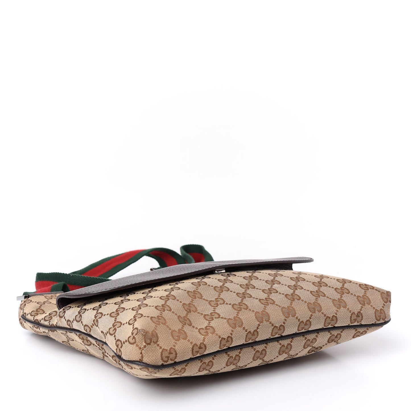 Monogram Signature Web Small Messenger Brown