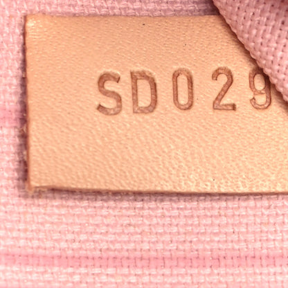 Louis Vuitton Damier Azur Neo Neverfull MM Rose Ballerine 8 of 13
