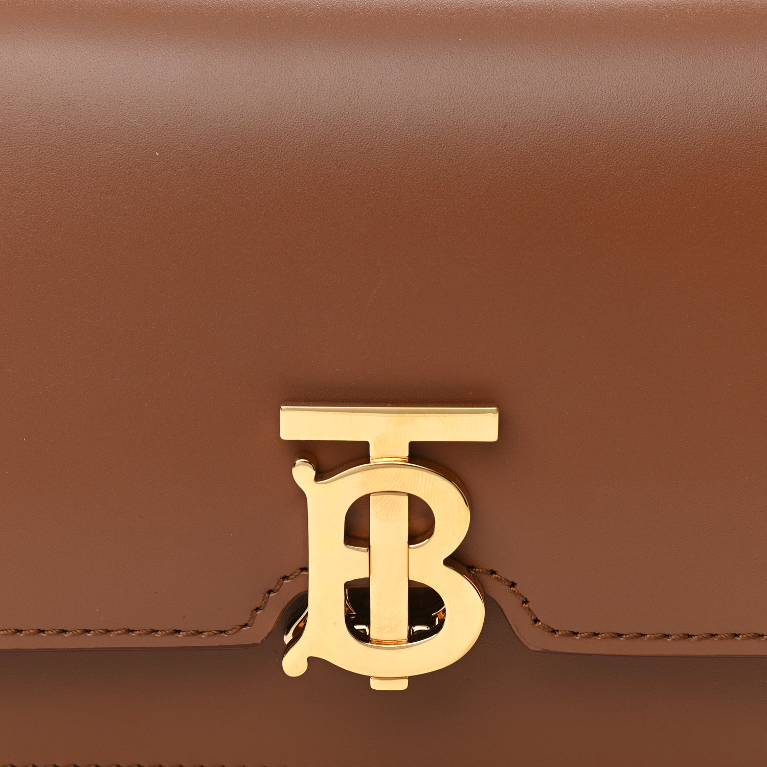 Burberry Calfskin TB Belt Bag Malt Brown 7 of 9