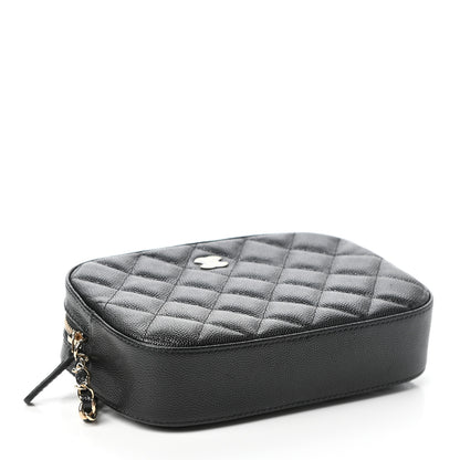 Chanel Caviar Quilted Vanity With Chain Black 4 of 9