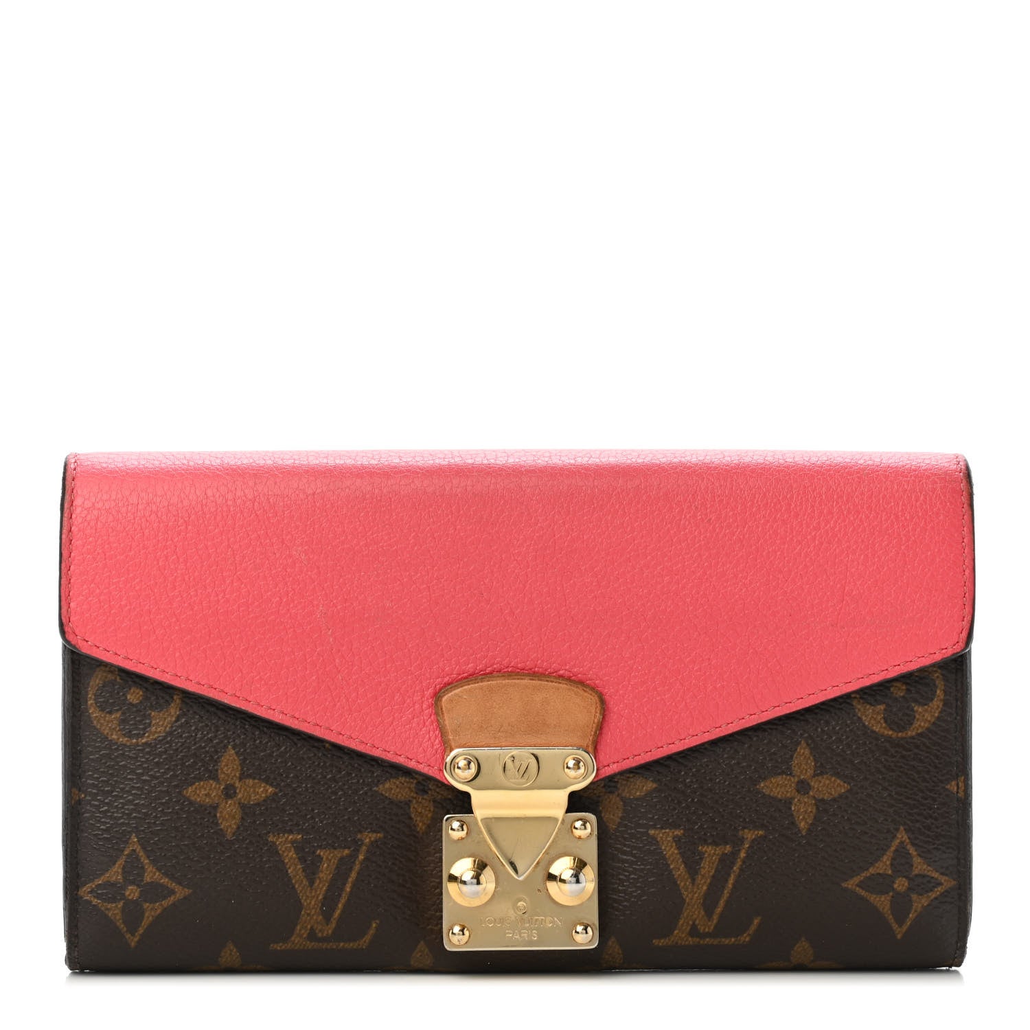 Louis Vuitton Monogram Pallas Wallet Litchi 1 of 4