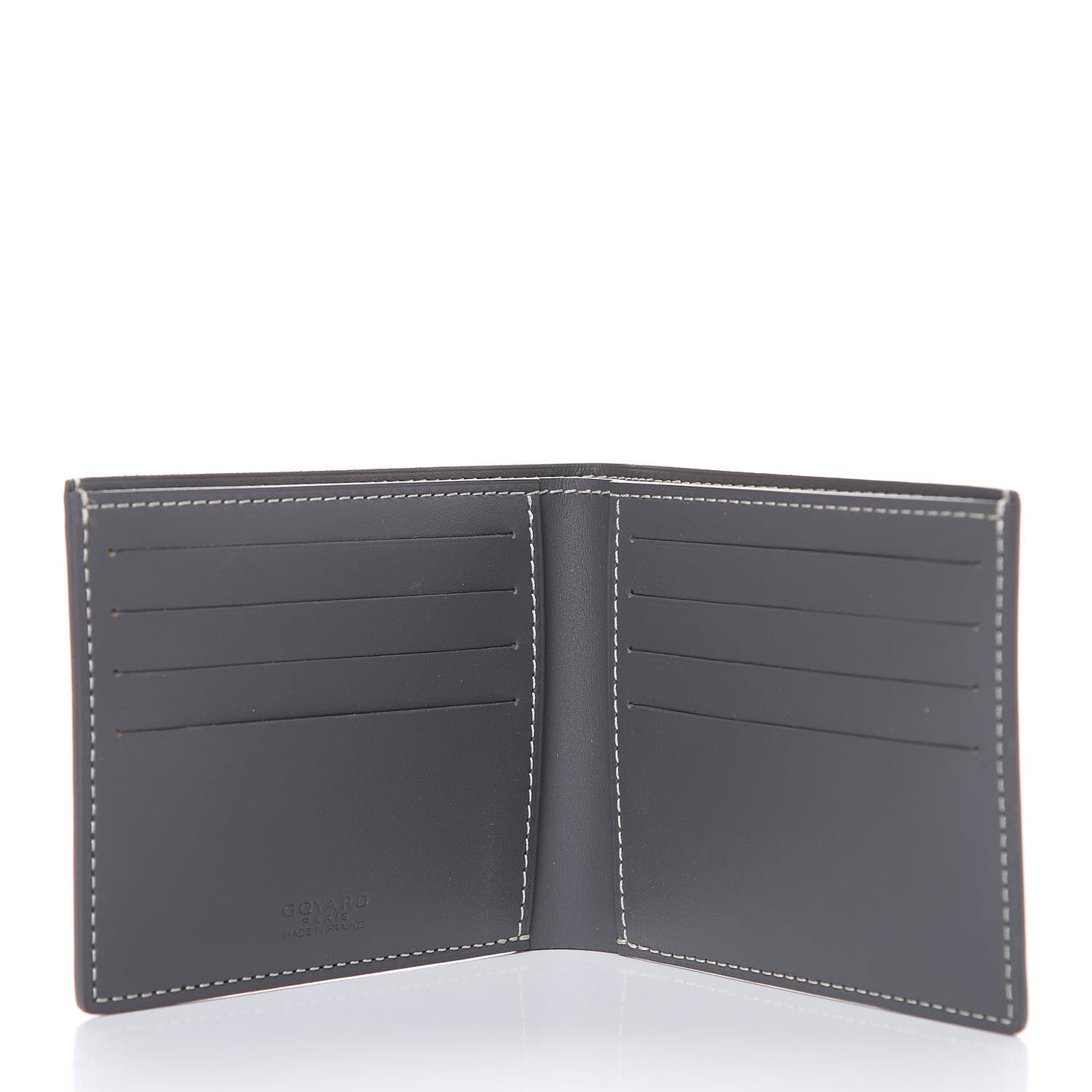 Goyardine Bi-Fold Victoire PM Wallet Grey