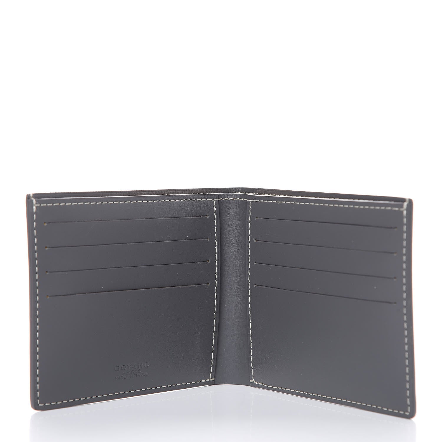 Goyard Goyardine Bi-Fold Victoire PM Wallet Grey 5 of 6