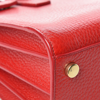 Saint Laurent Grained Calfskin Nano Sac De Jour New Red 14 of 14