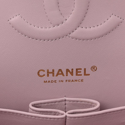 Chanel Caviar Quilted Medium Double Flap Light Pink 6 of 13