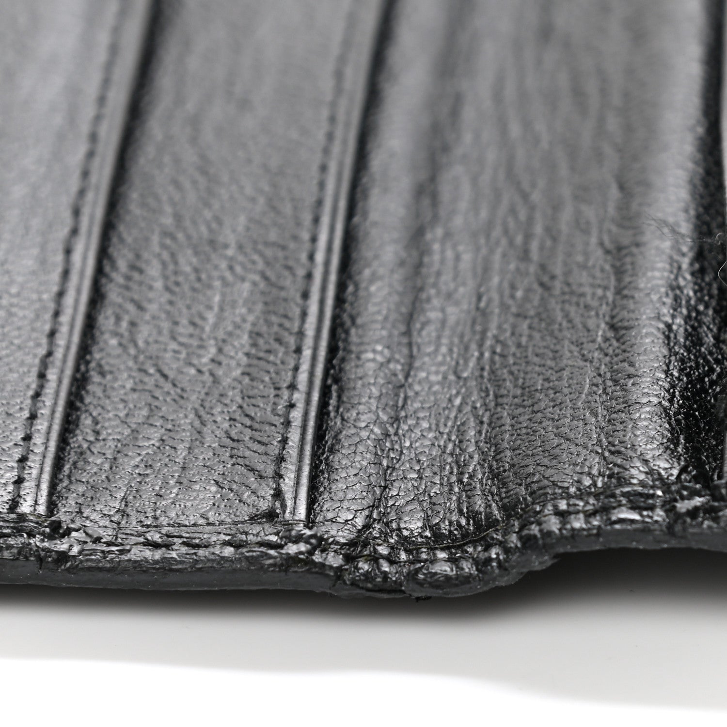 Chanel Goatskin Yen Wallet Black 10 of 11