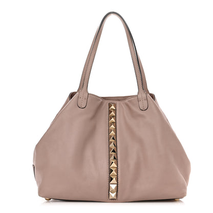 Valentino Garavani Grained Calfskin Va Va Voom Tote Sabbia 1 of 13