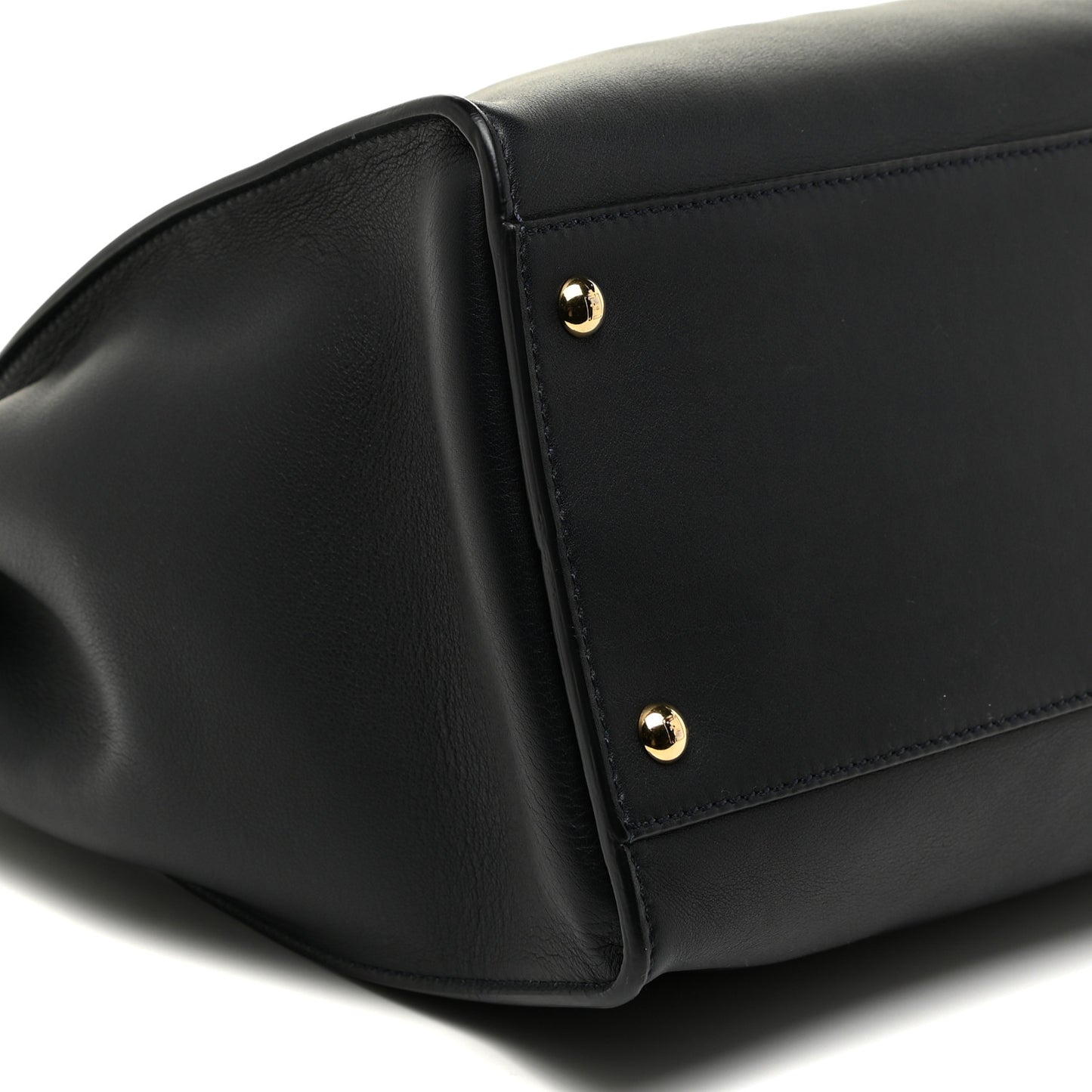 Vitello Dolce Marmol Large Peekaboo Iconic Satchel Blue Notte
