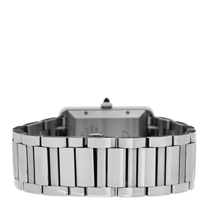 Cartier Stainless Steel 31mm Tank Solo Automatic Watch 3 of 5