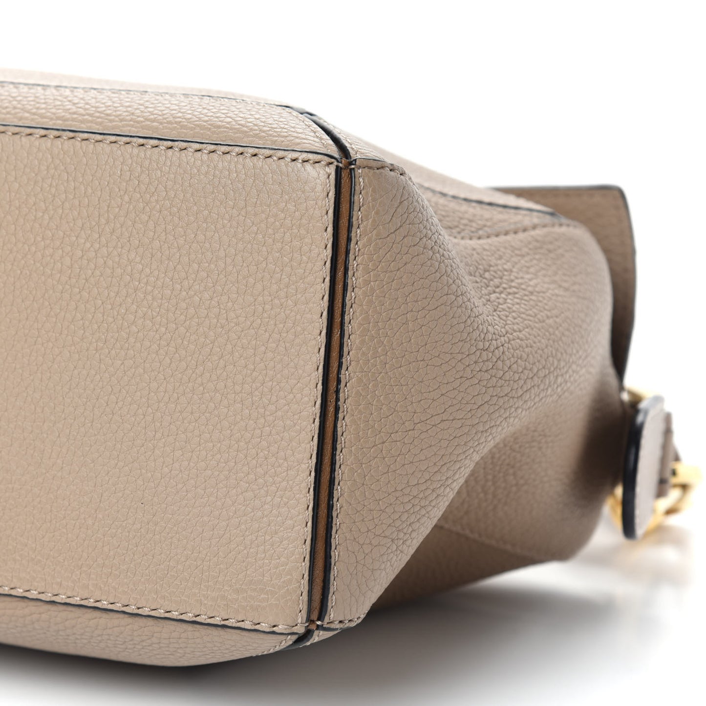 Grained Calfskin Small Puzzle Bag Sand Mink