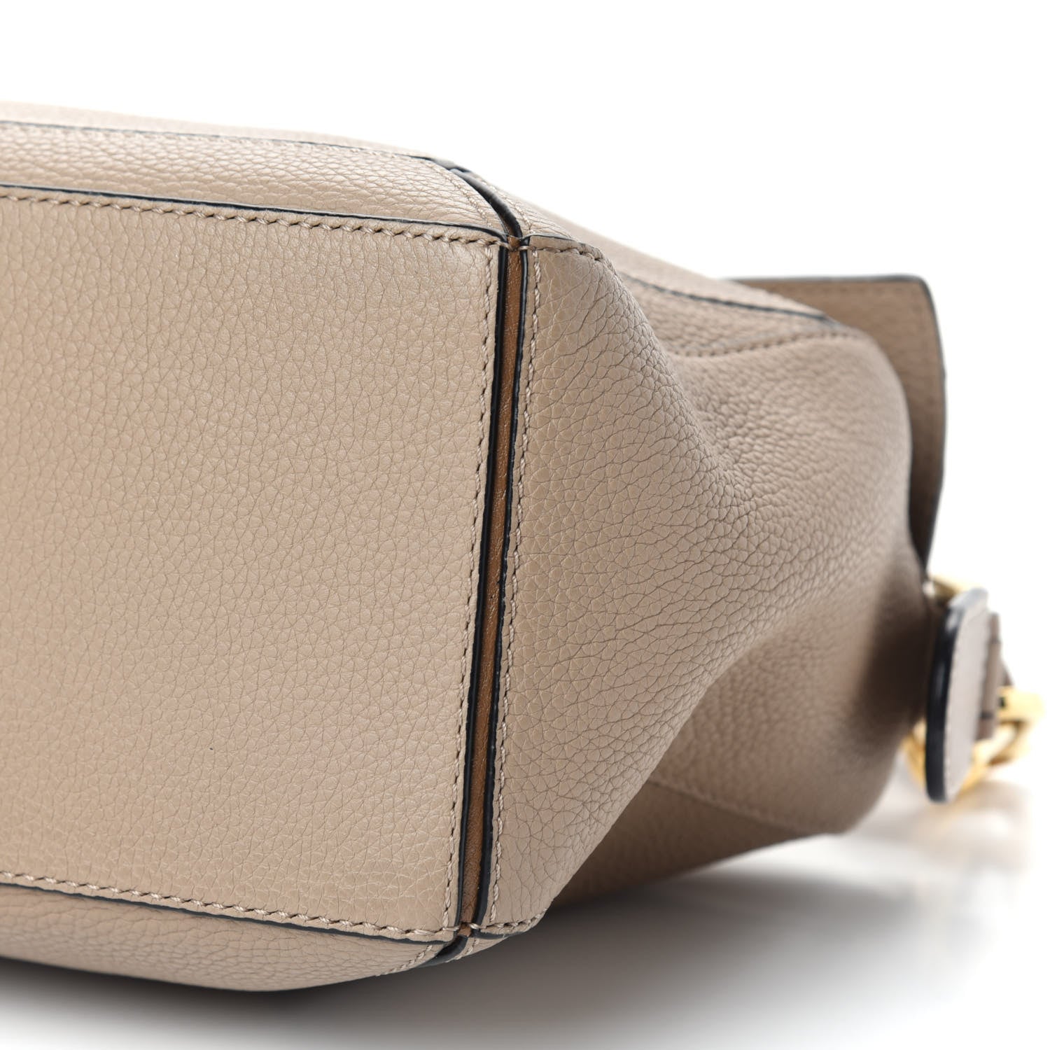 Loewe Grained Calfskin Small Puzzle Bag Sand Mink 10 of 11