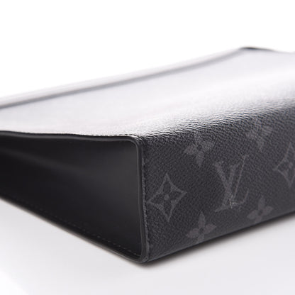 Louis Vuitton Monogram Eclipse Pochette Voyage MM 7 of 9