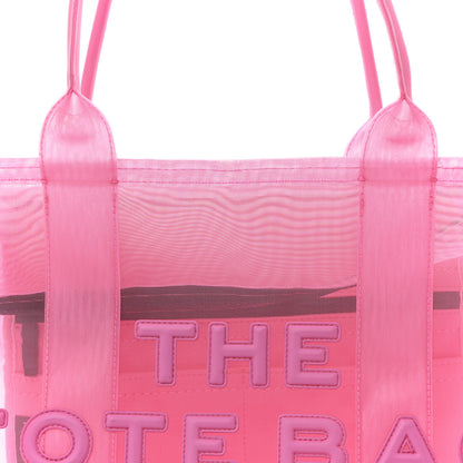 Marc Jacobs Nylon Large The Mesh Tote Bag Pink 9 of 12