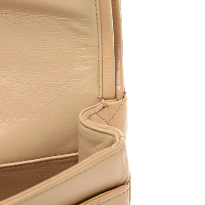 Chanel Lambskin Quilted Small Double Flap Beige 9 of 14