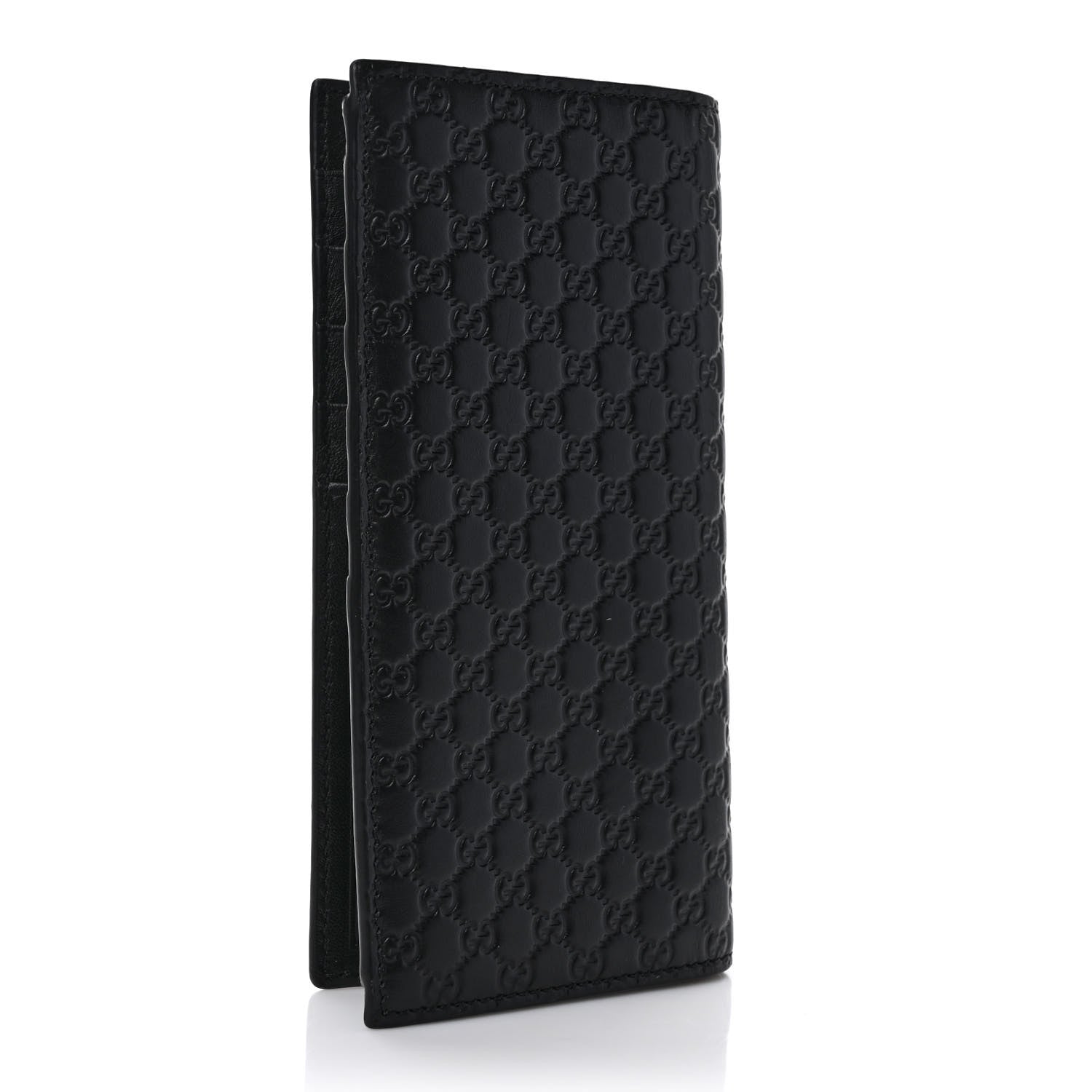 Gucci Microguccissima Bi-Fold Organizer Wallet Black 3 of 6