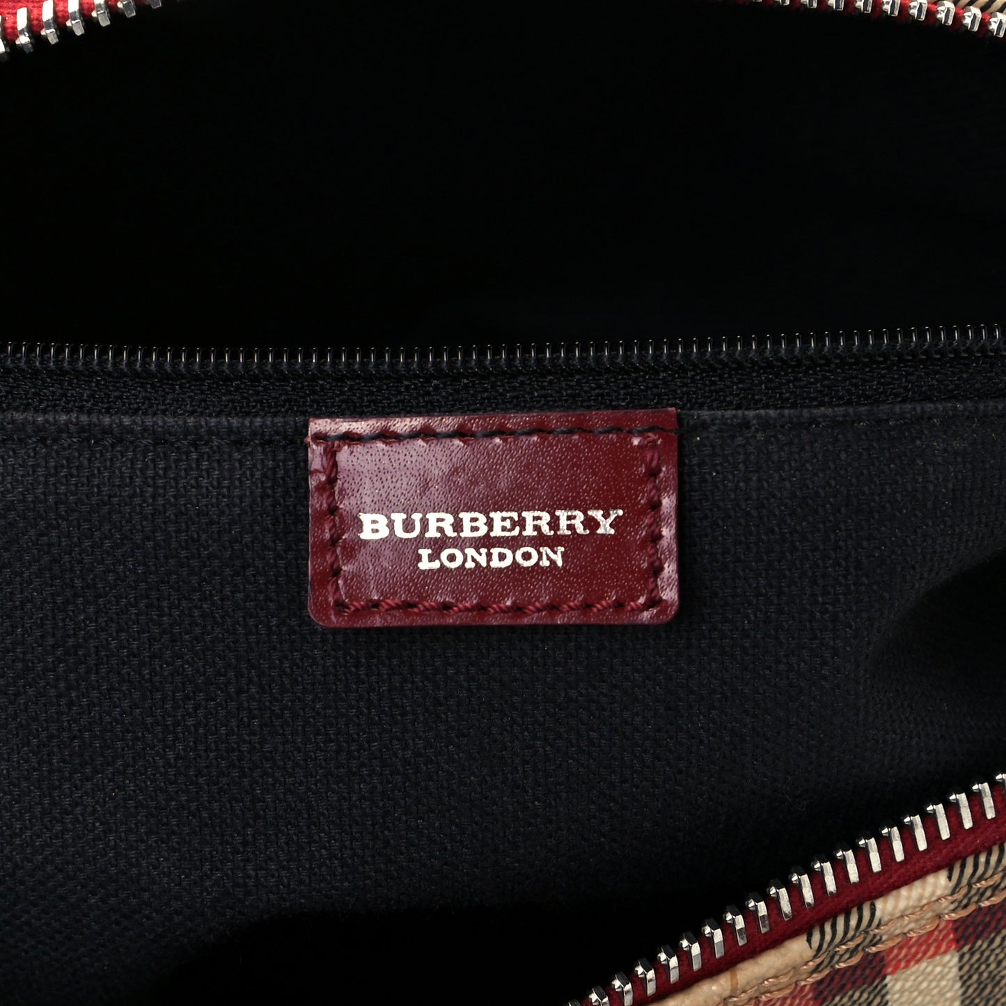 Haymarket Check Barrel Bag Brown