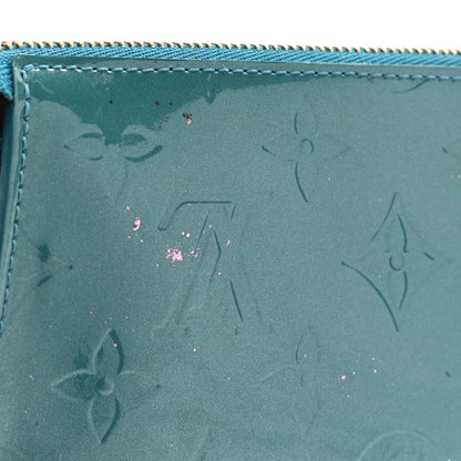 Louis Vuitton Vernis Trousse Cosmetic Pouch Blue Galactic 8 of 8