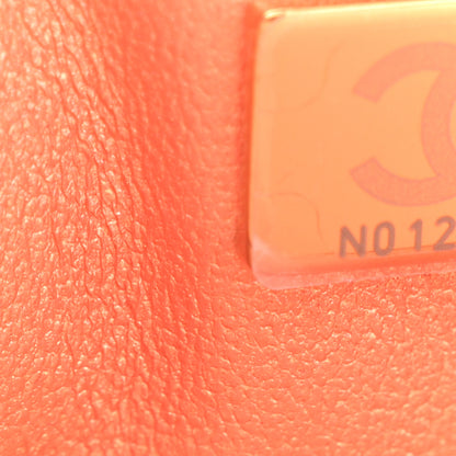 Chanel Metallic Lambskin Quilted Medium Double Flap Golden 7 of 10