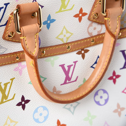 Louis Vuitton Monogram Multicolor Trouville White 9 of 10