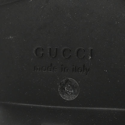 Gucci Calfskin Womens Horsebit Platform Mules 39 Black 8 of 9