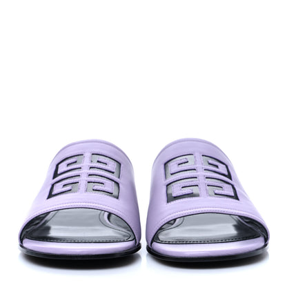 Givenchy Lambskin Mesh 4G Sandals 40 Lilac 2 of 8