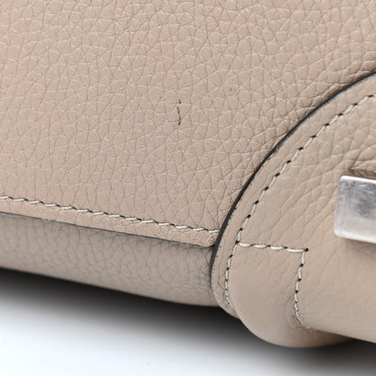Celine Drummed Calfskin Micro Luggage Dune 9 of 9