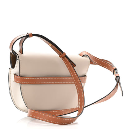 Loewe Calfskin Small Gate Crossbody Bag Ghost Light Ghost 3 of 9