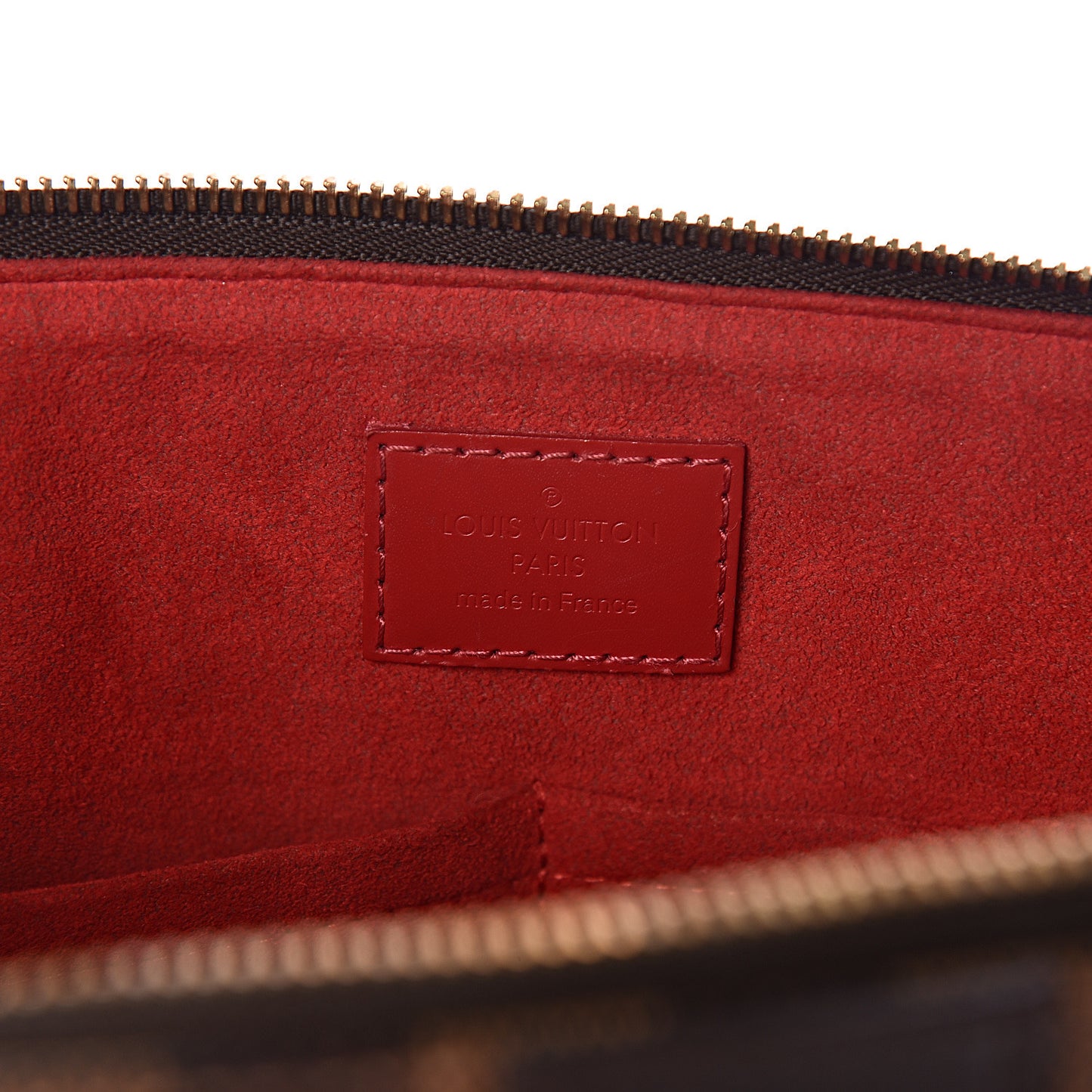Damier Ebene Caissa Tote PM Cherry