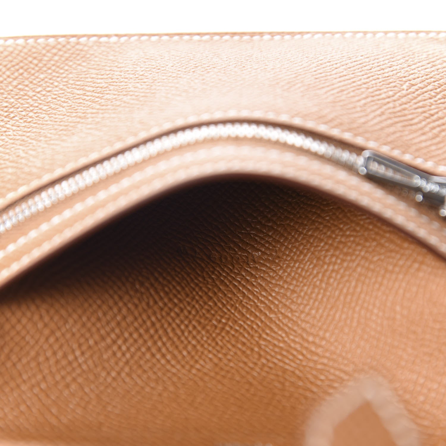 Hermes Epsom Bearn Compact Wallet Gold 7 of 8