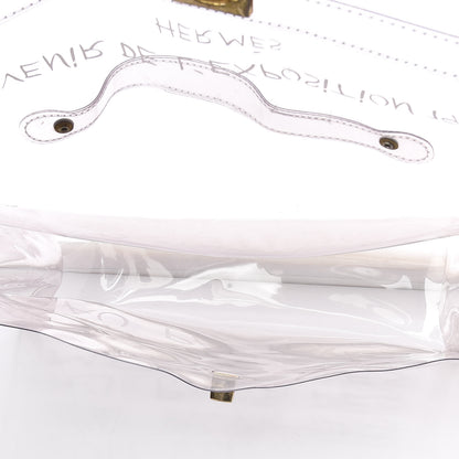Hermes Vinyl Souvenir De L'Exposition Kelly Transparent 5 of 11