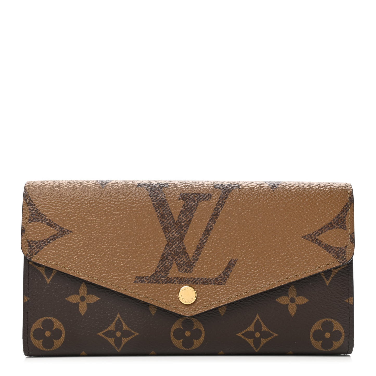 Reverse Monogram Giant Sarah Wallet