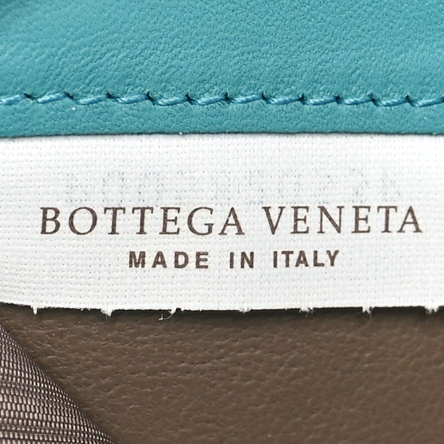 Bottega Veneta Nappa Intrecciato Zip Around Wallet Aqua 7 of 11
