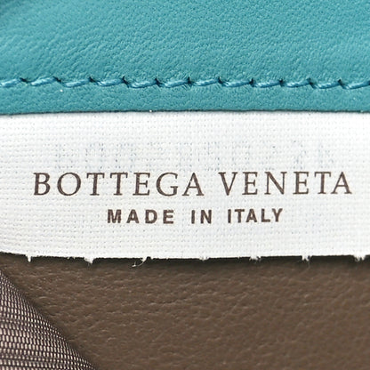 Bottega Veneta Nappa Intrecciato Zip Around Wallet Aqua 7 of 11
