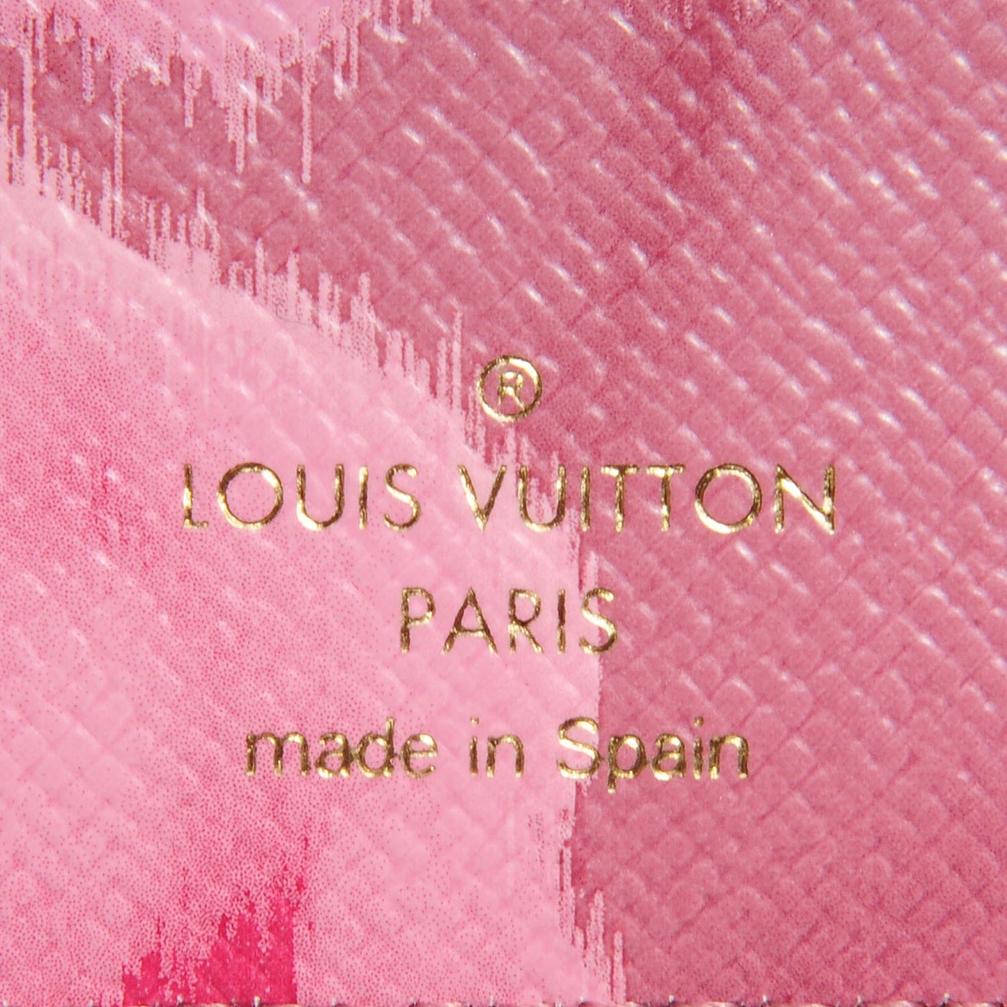 Monogram Articles de Voyage Ikat Insolite Wallet Rose Velours