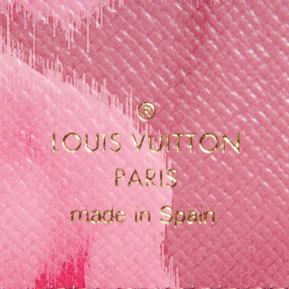 Louis Vuitton Monogram Articles de Voyage Ikat Insolite Wallet Rose Velours 6 of 8
