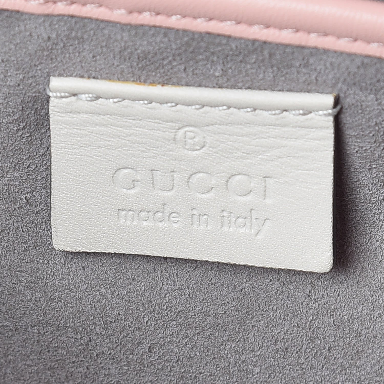 Gucci Nappa Small Bamboo Buckle Top Handle Bag Perfect Pink 8 of 9