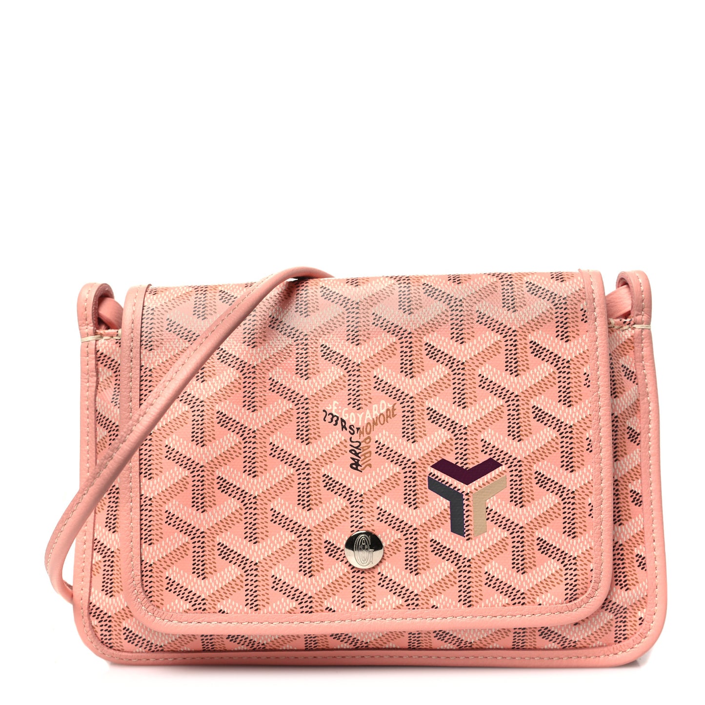 Goyardine Plumet Wallet Clutch Pink